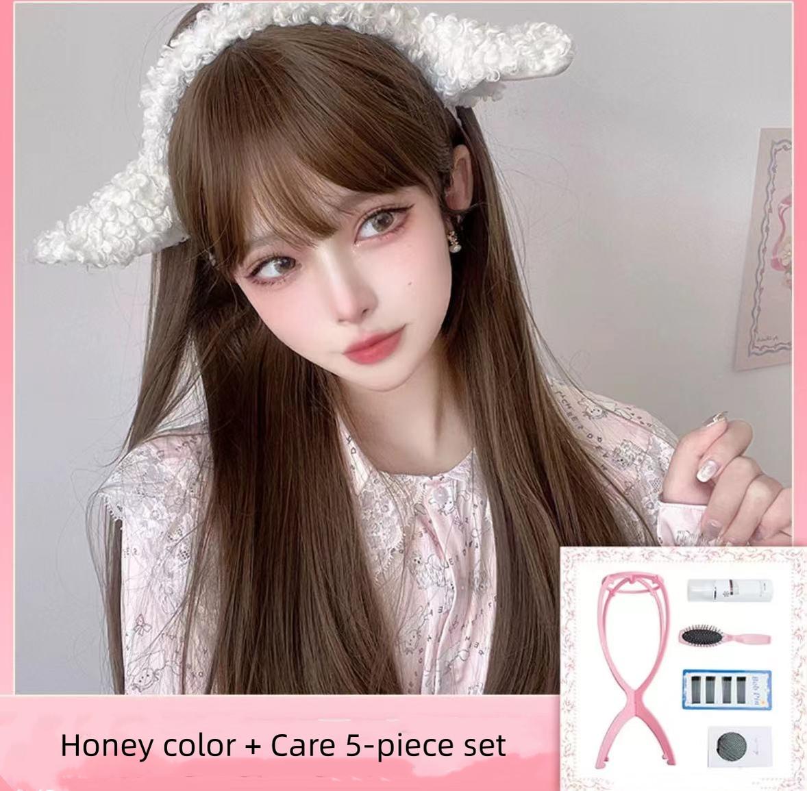 Elegant Lolita Wig Long Straight Wigs - image 23