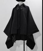 ShenYao - Ouji Vintage Lolita Black Bow Shorts - image 8