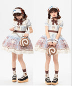 Little Swiss Roll - Cute Plush Lolita Bag, Adjustable Crossbody Strap - image 8
