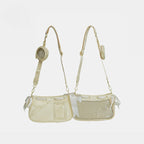 Five-color Bow Accents Balletcore Ita Crossbody Bag - image 6
