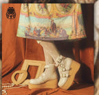 Retro Lolita Platform Shoes Round Toe Thick Sole - image 12