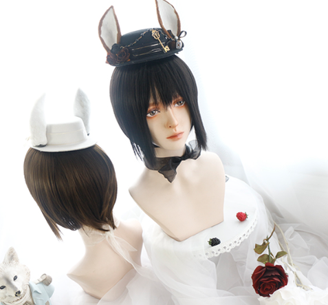 Deacon - Ouji Lolita Short Daily Wig - image 12