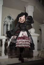 Heretic Nun - Halloween Gothic Lolita JSK Dress & Blouse Set - image 1