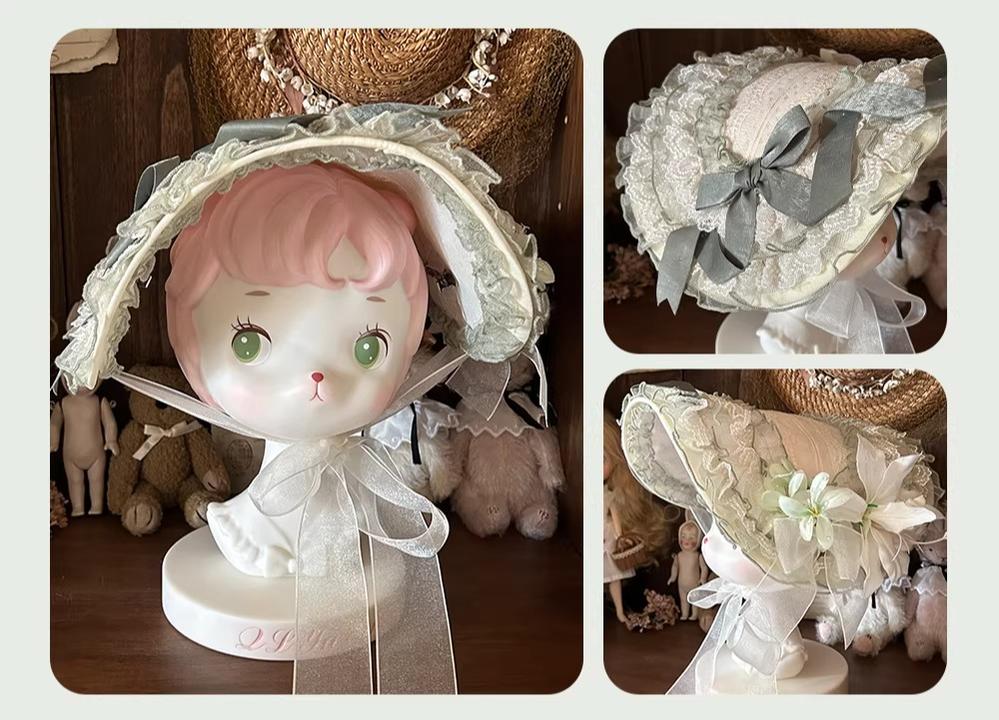 Lily Maiden - Classic Lolita JSK Dress, Lily Embroidery and Accessories - image 15
