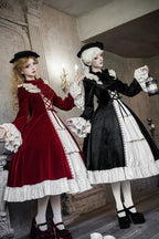 Letters and Poems · Nutcracker Box - Long Sleeves Ruffled Open-Front Bow Lace-Up Gothic Lolita Dress - image 7
