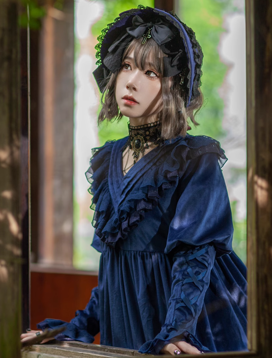 Holy Fruit Estate - Gothic Lolita OP Dress Multicolors - image 18