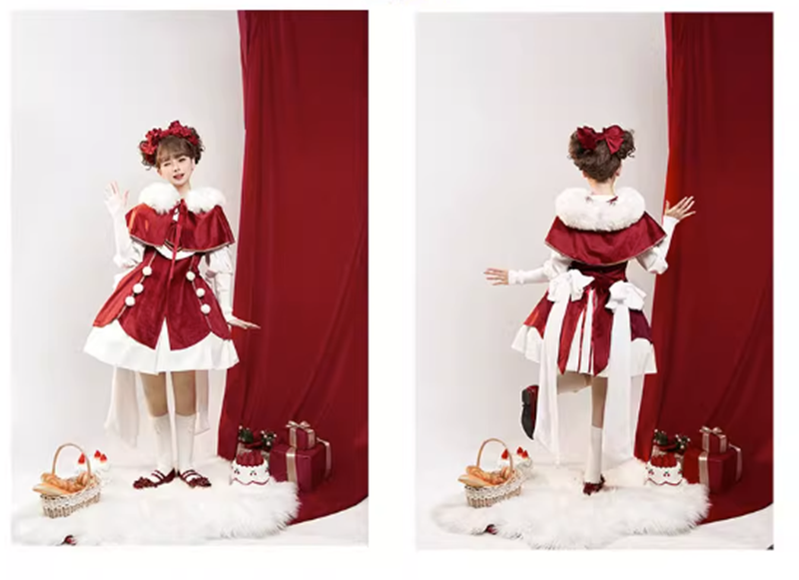 Plus Size Cute Sweet Making Wish Lolita JSK and Accessories - image 4