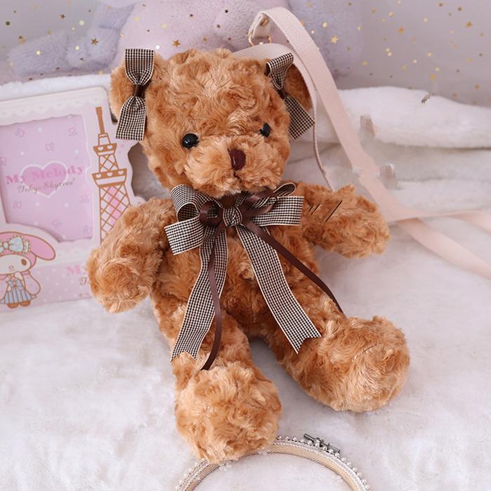 Kawaii Lolita Bag Bear Shape Crossbody Bag - image 2