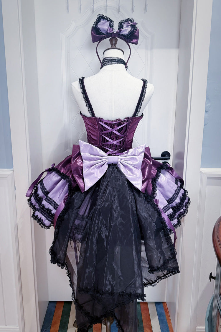 Purple Jasmine Rain Sweet Lolita JSK Dress - image 3