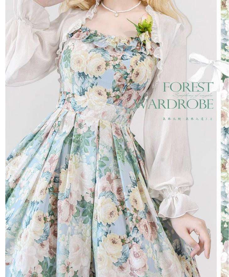 Forest Basket 3.0 - Vintage Lolita JSK Dress for Summer - image 25