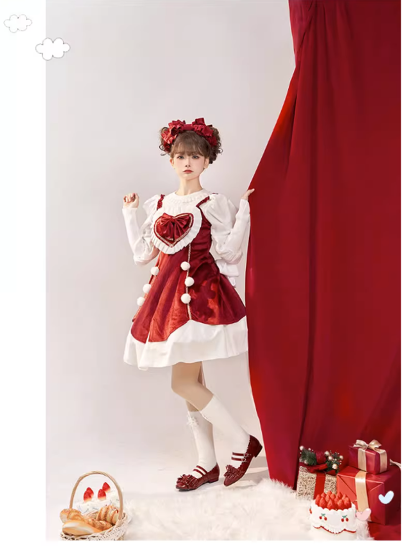 Plus Size Cute Sweet Making Wish Lolita JSK and Accessories - image 20