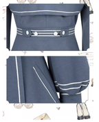 Chunlv Lolita - Book of Lies - Elegant College Style Princess JSK Set - image 19