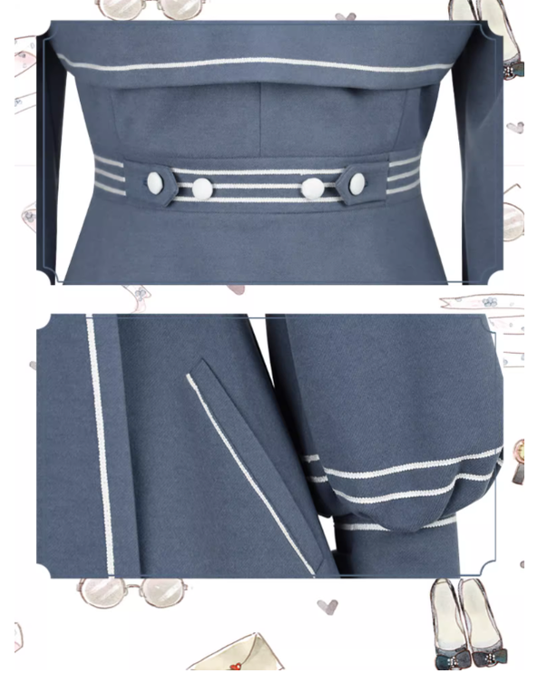 Chunlv Lolita - Book of Lies - Elegant College Style Princess JSK Set - image 19