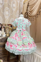 Little Rose Lolita OP & Separate Overdress - image 7