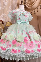 Little Rose Lolita OP & Separate Overdress - image 10
