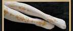 Elegant Lolita Gold Foil Printed Tights - image 5