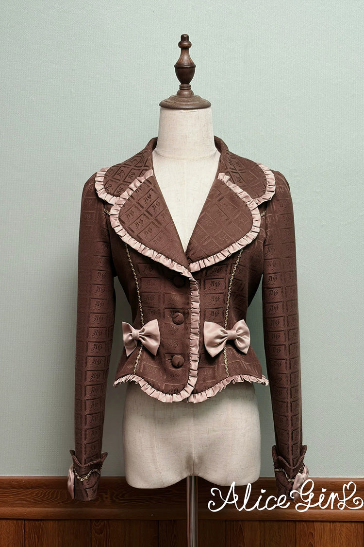 Teddy Chocolate Bar Classic Lolita JSK, Skirt and Coat Collection - image 19