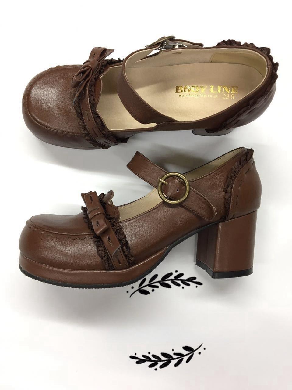 Bow Lace Customized Lolita Shoes - image 17