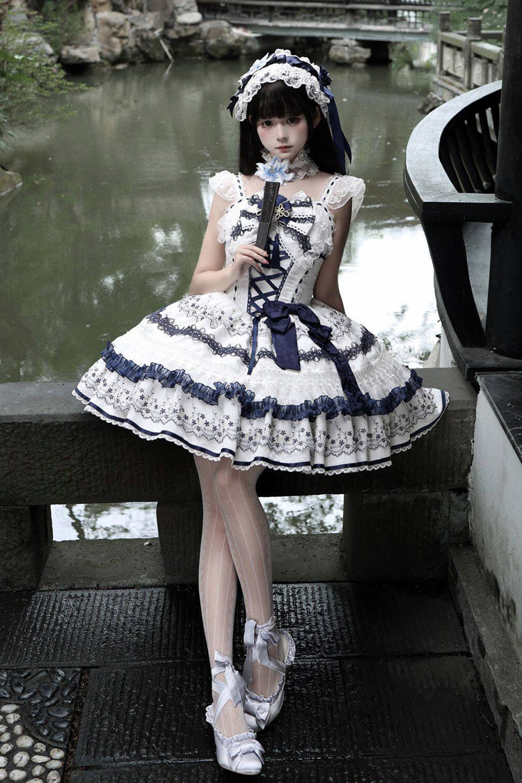 Mandarin Duck Rhapsody Oriental Sweet Lolita JSK Dress - image 2