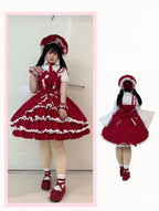Gryza Plus Size Princess Lolita JSK with Cotton Tiered Ruffles - image 4