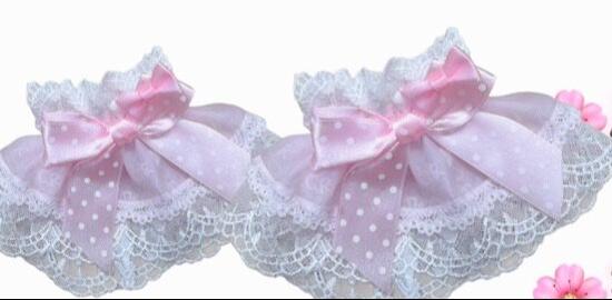 Petal Pastry Chef - Old School Lolita OP Dress with Back Rabbit Ear and Accessories - image 13