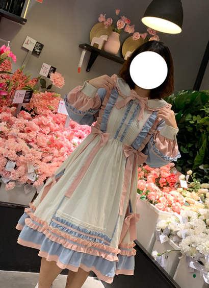 Plus Size Lolita Dress Oversized OP, Long Sleeve - image 12