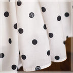 Afternoon Forest Polka-Dot Lolita Dress with Tulip Sleeves - image 3