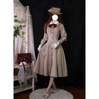 Forest Traveller Long-Sleeve Lolita OP Dress with Headbow - image 23