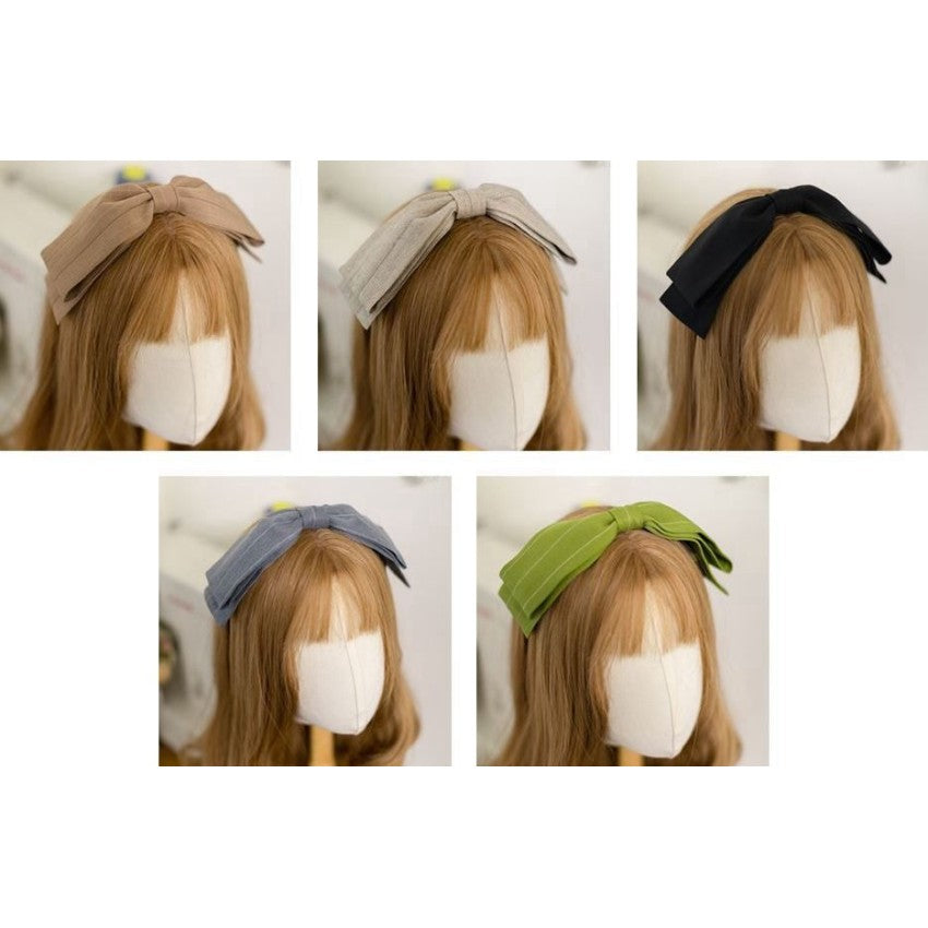 Forest Traveller Long-Sleeve Lolita OP Dress with Headbow - image 45