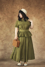 Summer French Top and Midi Skirt - image 10