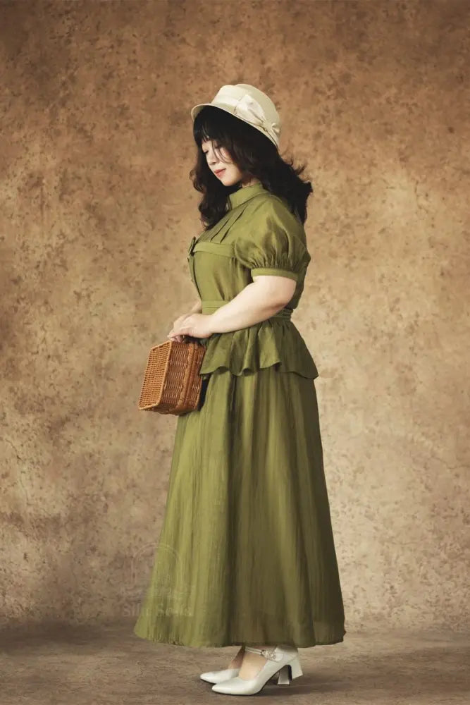 Summer French Top and Midi Skirt - image 11