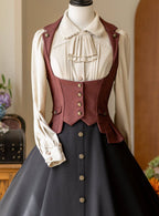 Whispers of the Woods - Classic Lolita Open-Bust Vest - image 7