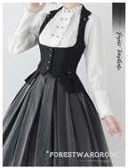 Whispers of the Woods - Classic Lolita Open-Bust Vest - image 9