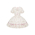 Fragrant Old Dream - Pink Bellflower Lolita OP, JSK & Coordinate Sets — OP Dress / S