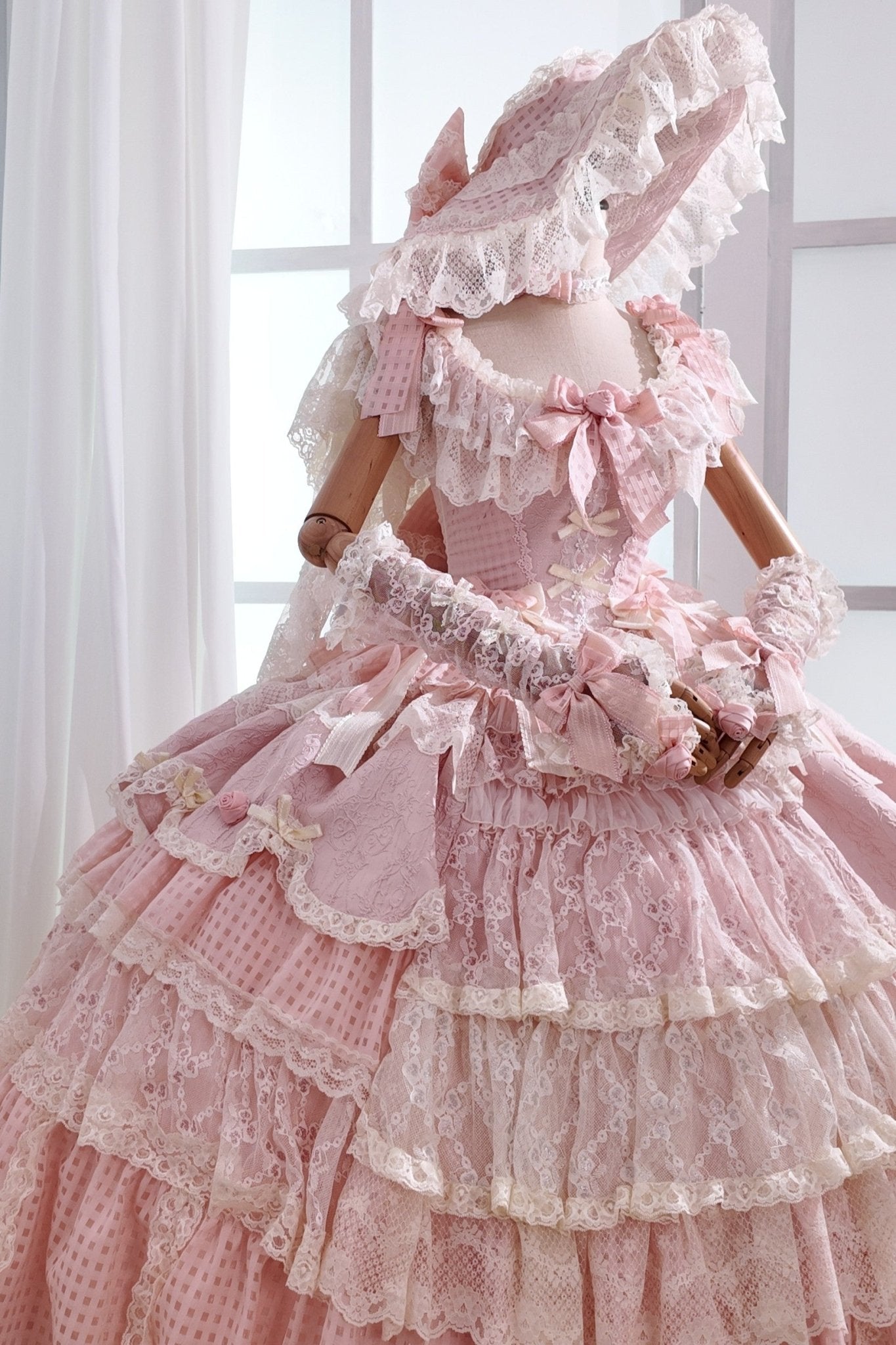 Frosted Starlight Elegant Bridal Sweet Lolita JSK Dress - image 9