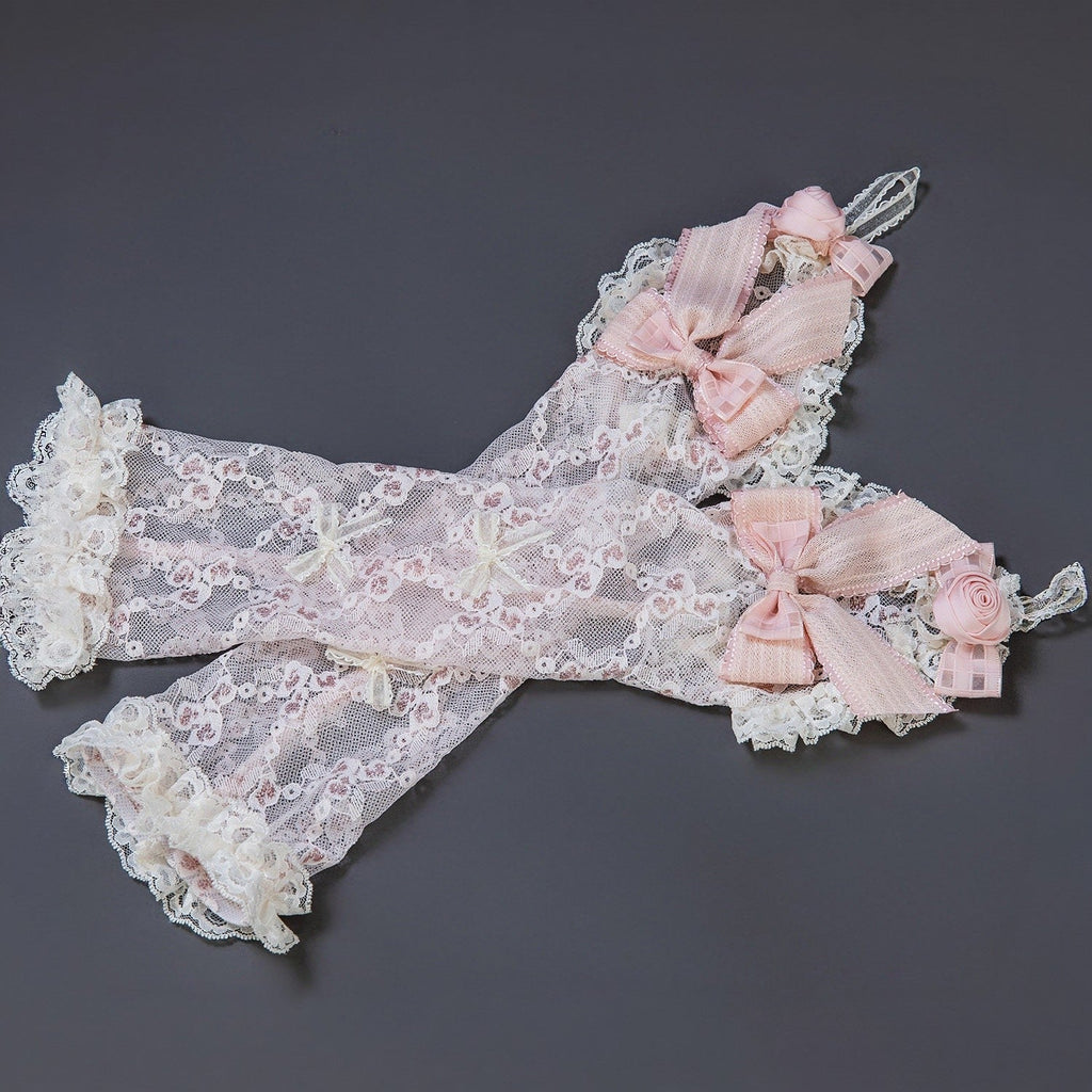 Frosted Starlight Elegant Bridal Sweet Lolita JSK Dress - image 17