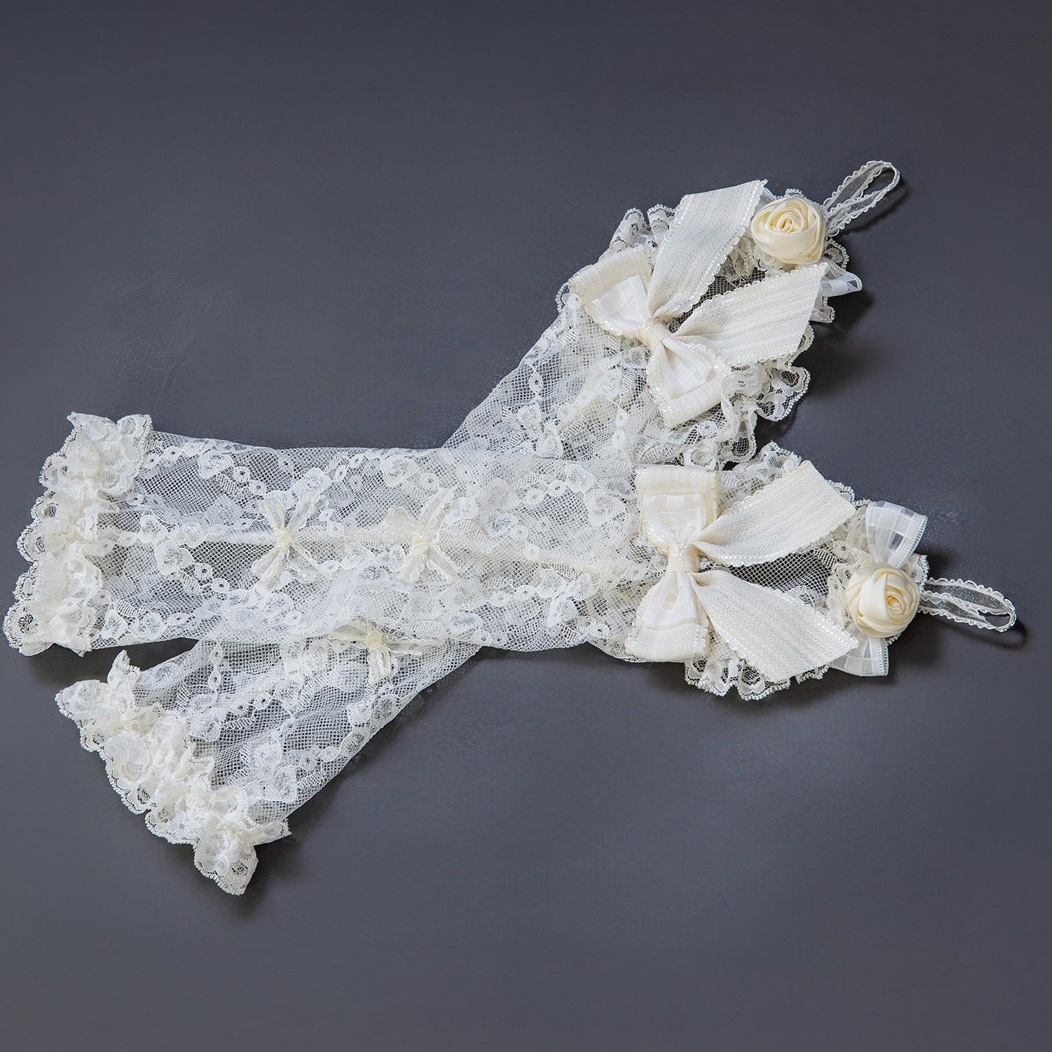 Frosted Starlight Elegant Bridal Sweet Lolita JSK Dress - image 16
