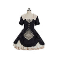 Glaze Floral Realm Black Lolita OP Dress and Accessories - image 12