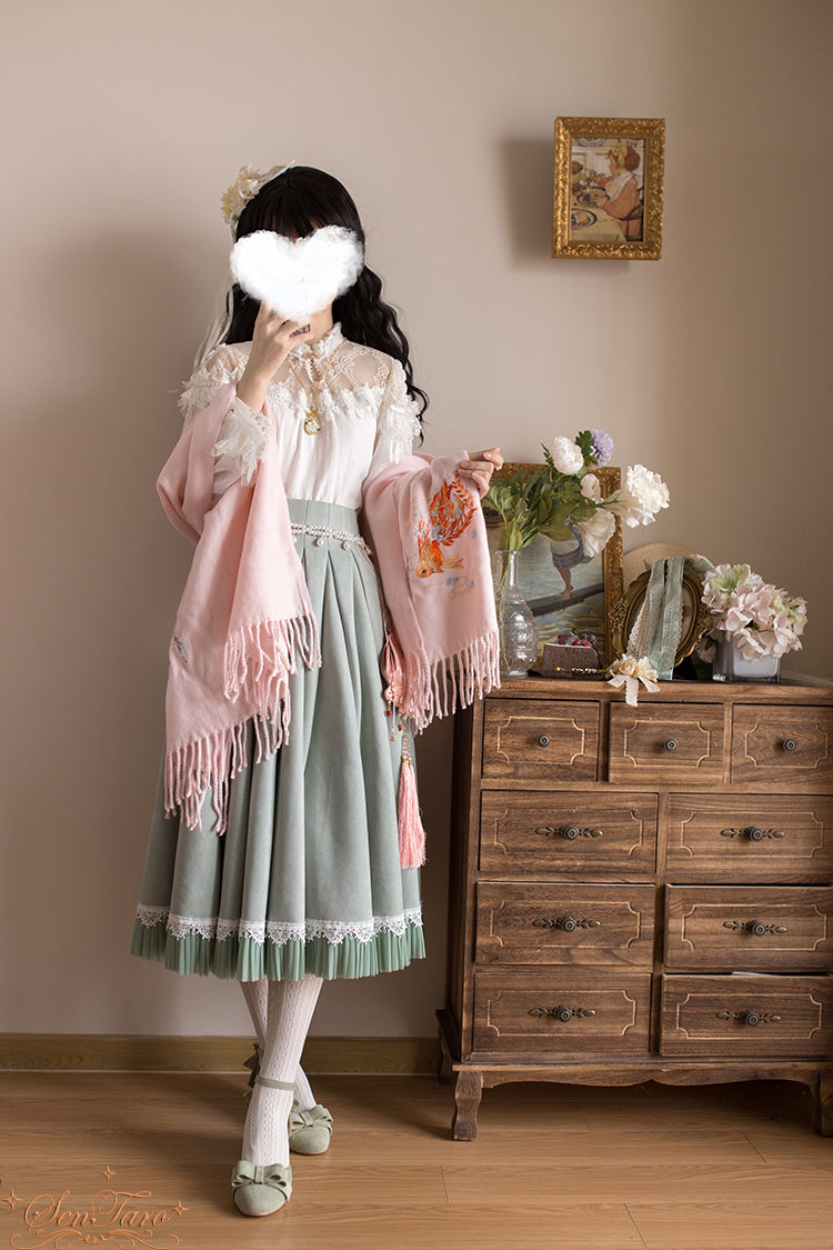 Canneles Elegant Classic High Waist Lolita Skirt - image 3