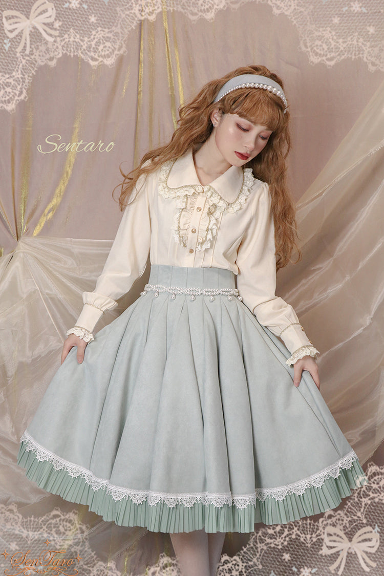 Canneles Elegant Classic High Waist Lolita Skirt - image 8