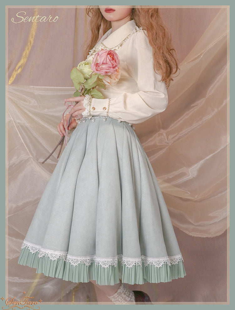 Canneles Elegant Classic High Waist Lolita Skirt - image 15