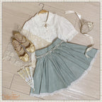 Canneles Elegant Classic High Waist Lolita Skirt - image 12