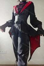 Gothic Bat-Hem Sleeveless Corset Vest - image 4