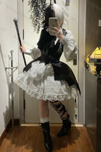 Gothic Bat-Hem Sleeveless Corset Vest - image 5