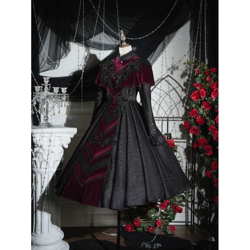 Hoshibako Works New Moon Rose Night OP Dress - image 19