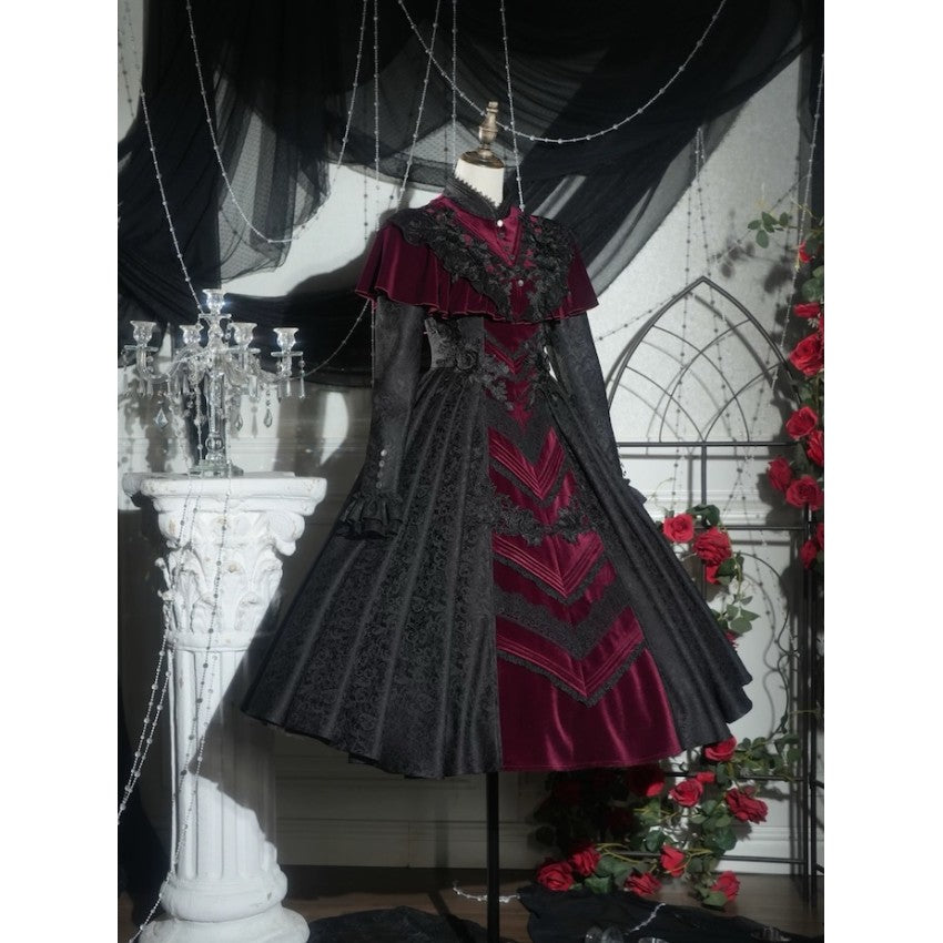 Hoshibako Works New Moon Rose Night OP Dress - image 20