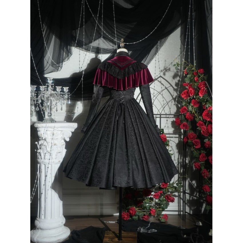 Hoshibako Works New Moon Rose Night OP Dress - image 23