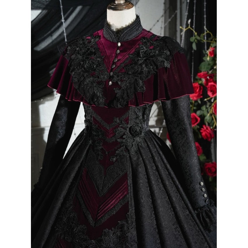 Hoshibako Works New Moon Rose Night OP Dress - image 24