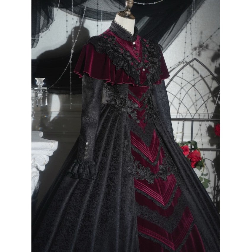Hoshibako Works New Moon Rose Night OP Dress - image 25