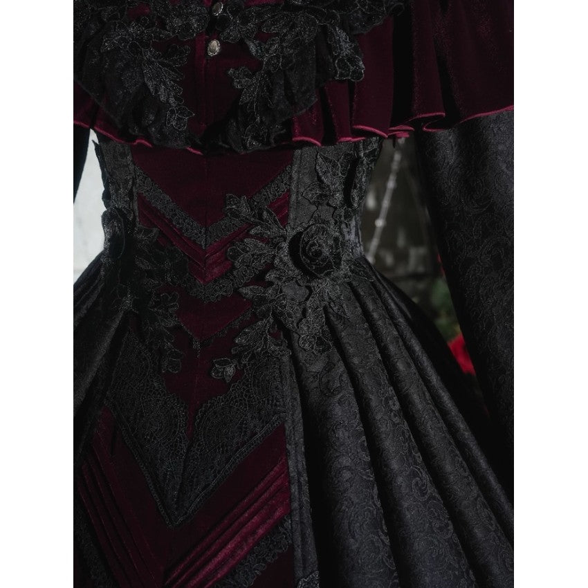 Hoshibako Works New Moon Rose Night OP Dress - image 27